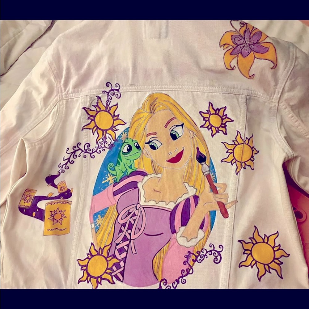 Painted Tangled jacket - Picture 4 of 4